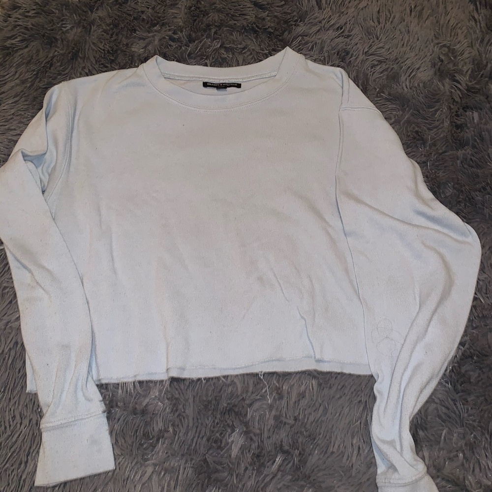 Baby blue Brandy Melville long sleeve